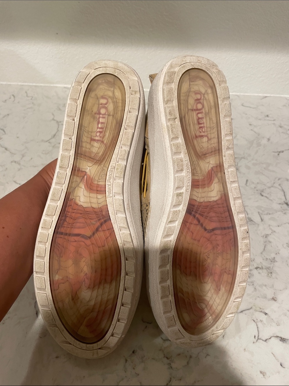 Jambu Mustard Yellow Laser-Cut Slip-On Loafer - Picture 9 of 10